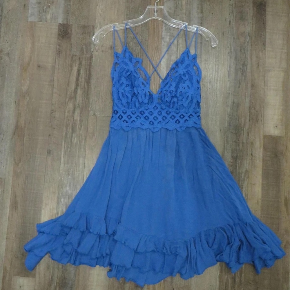 Free People Adela Slip Dress- Size XS